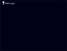 Tablet Screenshot of mbu.ca